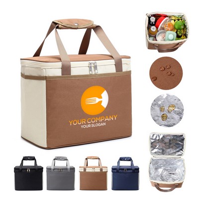 17L Thermal Waterproof Spacious Insulated Lunch Bag