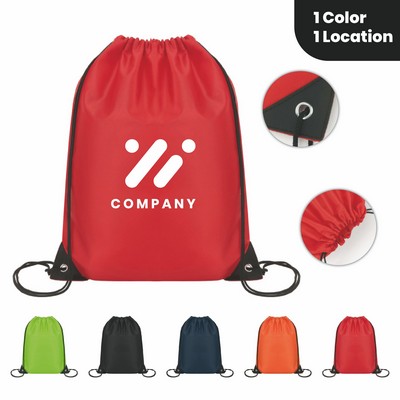 Eco 210D RPET Drawstring Sports Backpack