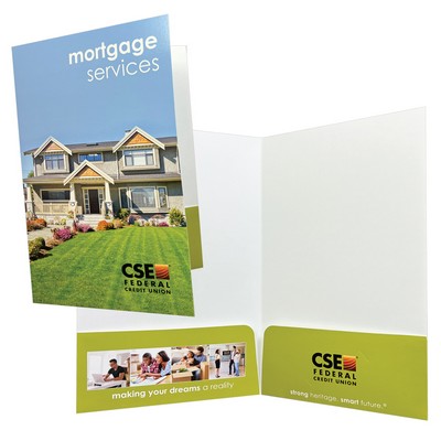 Legal Size Folder with Radius Pocket Corners printed 4CP