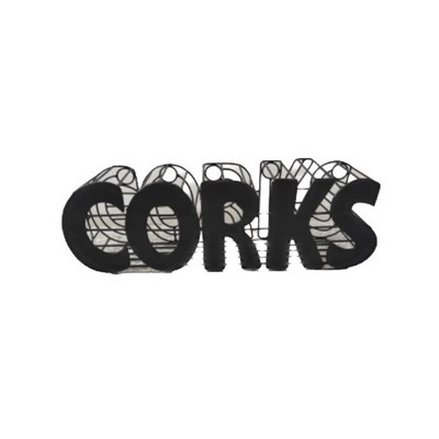 Letter Corks Wire Bottle Stopper Collection Rack