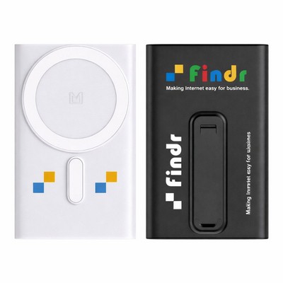 15W Fast Wireless Charger with LED Display and Stand