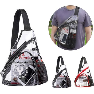 Clear PVC Sling Bag