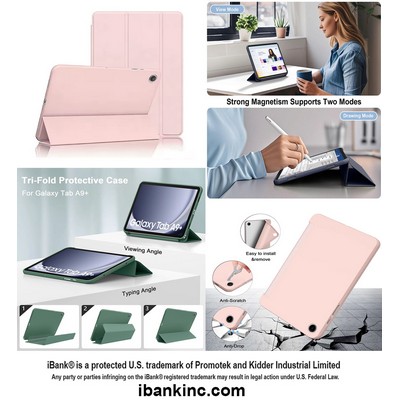 iBank ® Smart Cover Case compatible with Galaxy Tab A9+/A9 Plus 11" 2024