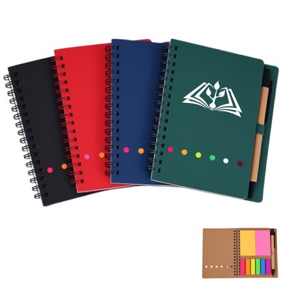 A6 Coil Sticky Note Notebook