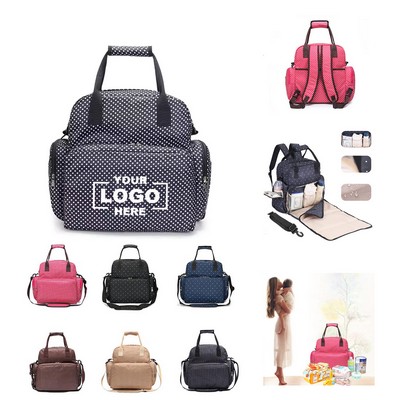 Travel Mummy Diaper Backpack with Changing Pad