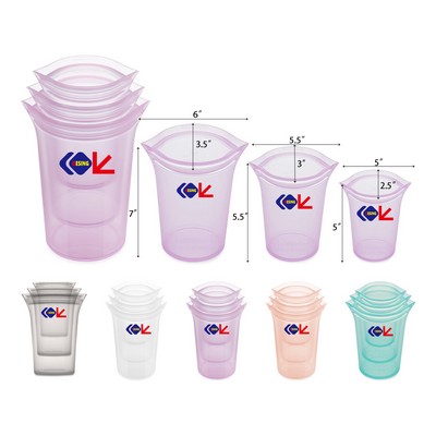Reusable Food Storage Bags 3 Cup Set