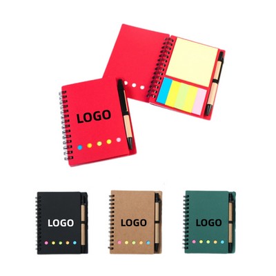 Combined Memo Sticky Note Notebook