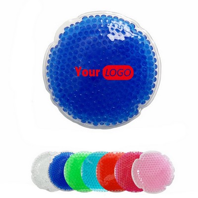 Round Reusable PVC Hot and Cold Gel Pack