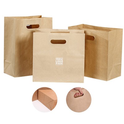 Eco-Friendly Brown Paper Shopping Bag