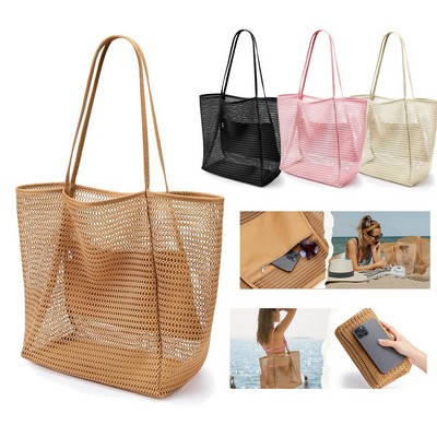 Large Shoulder Beach Tote Bag