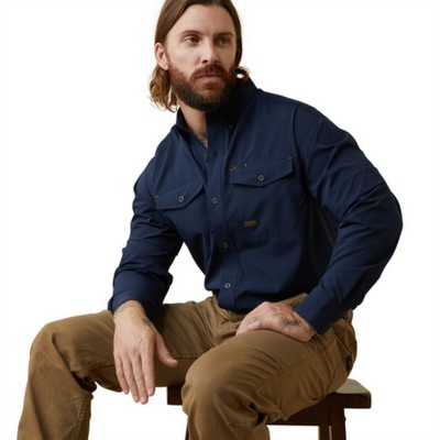 Ariat 10043835 Rebar Made Tough VentTEK DuraStretch Work Shirt