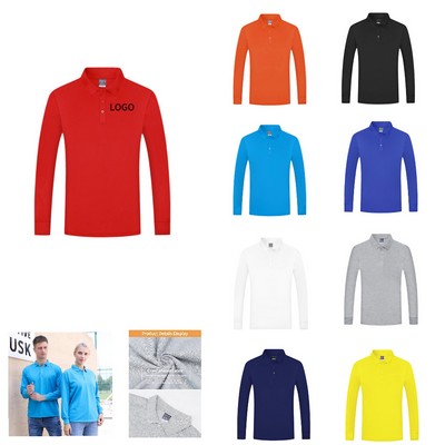 Long Sleeved Polo Shirt