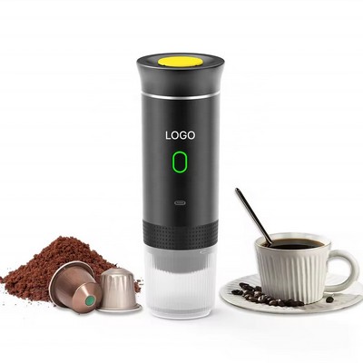 Next-Gen USB Portable Espresso Machine Intelligent Rapid-Heating Mini Capsule Brewer High-Aesthetic