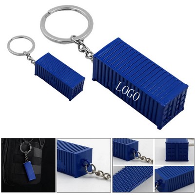 Metal Keychain Container