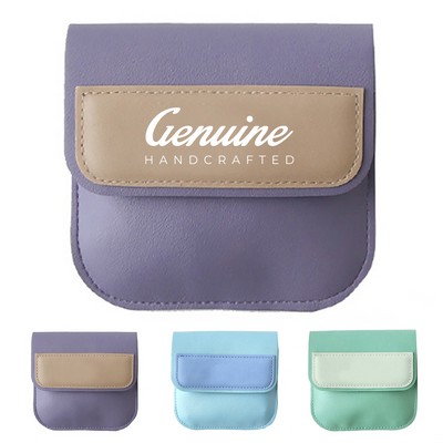 Envelope Jewelry Pouch with Snap Button