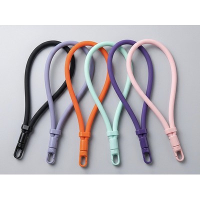Adjustable Silicone Wrist Lanyard Universal Anti-Lost Hand Strap for Phone, Camera, and Keys