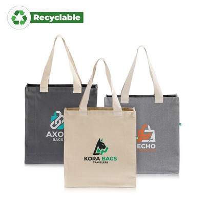 Recycled Cotton Canvas Shopper Tote