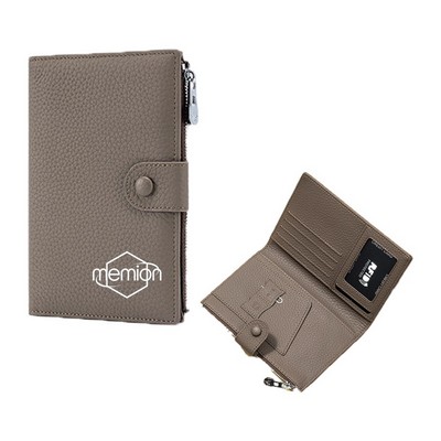 Pu Leather Anti Theft Ultra Slim Premium Passport Document Organizer
