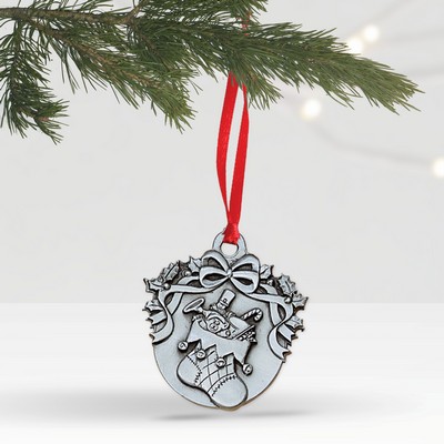 Stuffed Stocking Ornament (2")