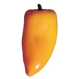 Yellow Chili Pepper Promotional Magnet w/ Strip Magnet (8 Square Inch)