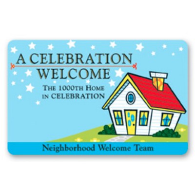 Full Color 50 Mil Name Badge (2.125"X3.375") Rectangle