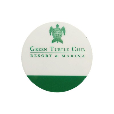Full Color 50 Mil Name Badge (2.5" Diameter) Round