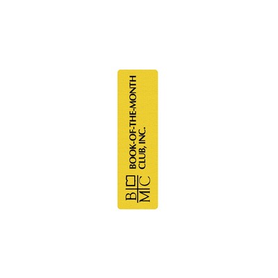 Rectangle Rubber Bookmark