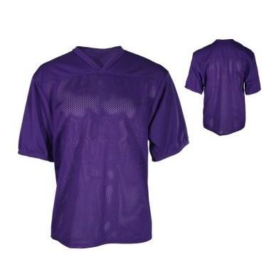 Adult Dazzle Cloth/Micro Mesh Body Jersey Shirt w/Elastic Cuff