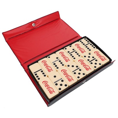 Double 6 Dominoes in Vinyl Case