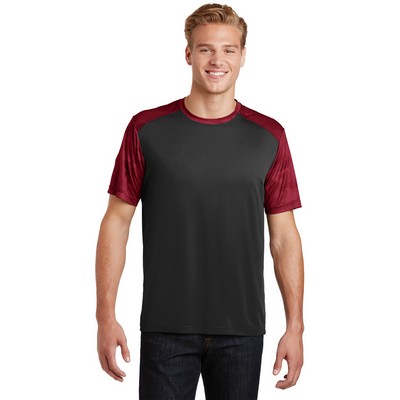 Sport-Tek® CamoHex Colorblock Tee.