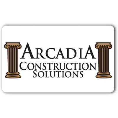 Eco-Friendly Removable sticker (2"x2.25" Rectangle)