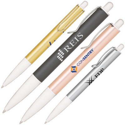 Click action aluminum ballpoint pen