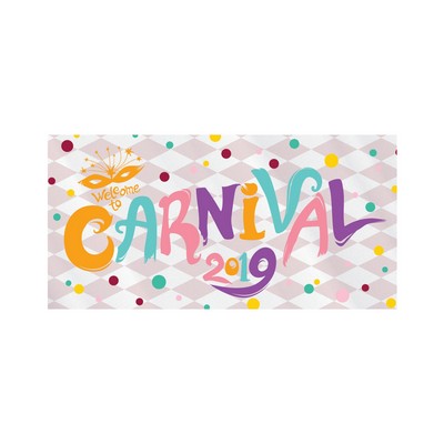 Rectangle Sticker | Square Corner | 2" x 4" | Clear Static | Static Back | Digital
