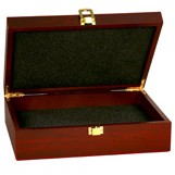Rosewood Piano Finish Gift Boxes with Engraved Plate, Large