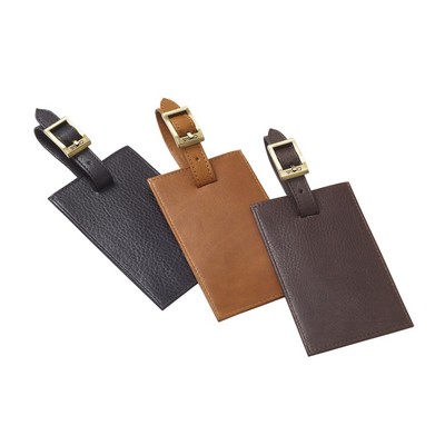 Jetset Leather Luggage Tag