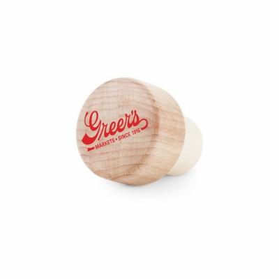 True® Woody™ Wine Bottle Stopper