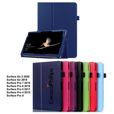 iBank ® Leatherette Case compatible with Microsoft Surface Go 4/3/2 Case, 10.5"