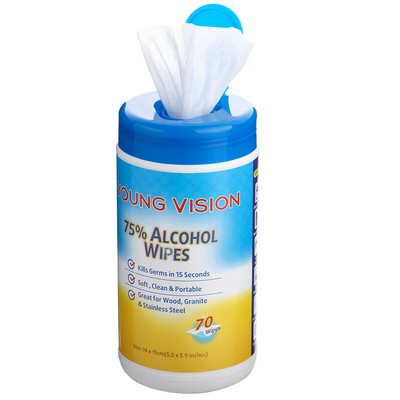 Alcohol Disinfectant Wipes Barrels Canisters - By Boat