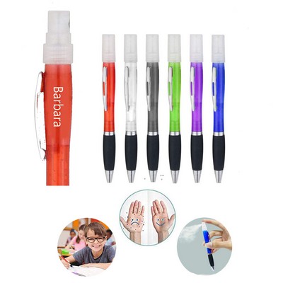 2" 1 Rotatable Ballpoint Pen With Spray Bottle