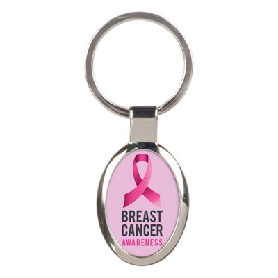 Metal Keychain with Insert