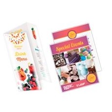 3 mil Full Color Laminated Menu (8½"x14")