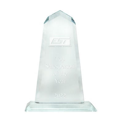 12" Pinnacle Award Jade