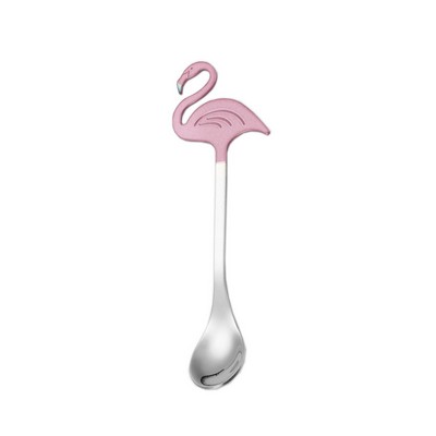 Flamingo Shape Stainless Steel Spoon