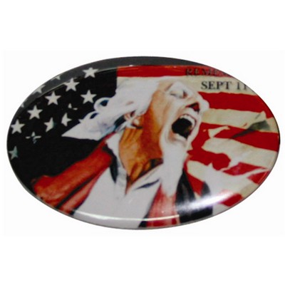 Button Badge - Oval