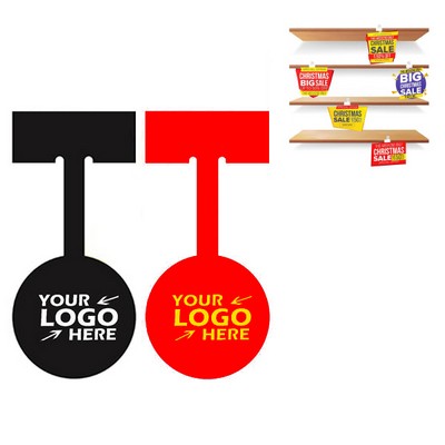 PVC Shelf Wobbler