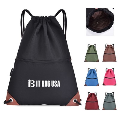 Waterproof Folding Oxford Drawstring Backpack
