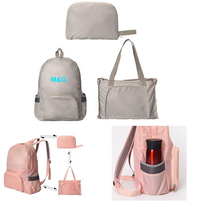 3" 1 Foldable Multifunctional Backpack