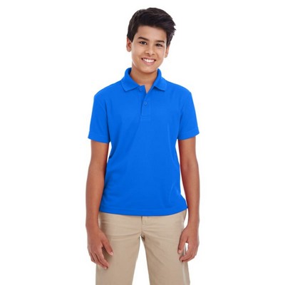 CORE365 Youth Origin Performance Piqué Polo