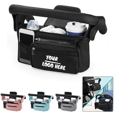 Polyester Baby Stroller Organizer Shoulder Bag