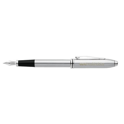Cross® Townsend® Lustrous Chrome Fountain Pen